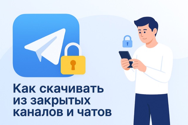Скачивание защищённых файлов из Telegram